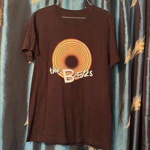 The B-52s Band  T-Shirt Black Women Small